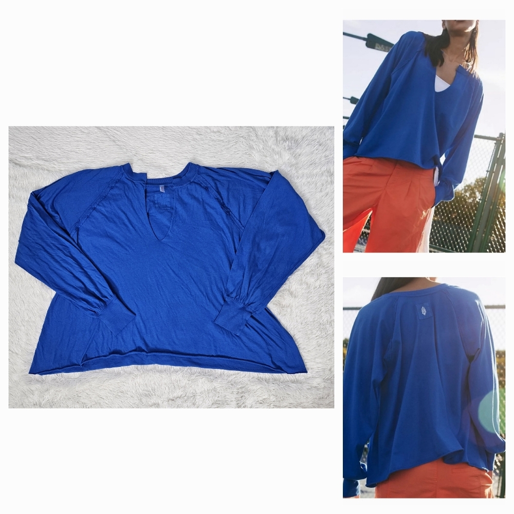 Free People Reflect Layer Midatlantic Blue